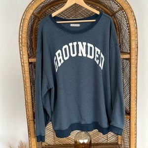 Free People Grounded Sweatshirt